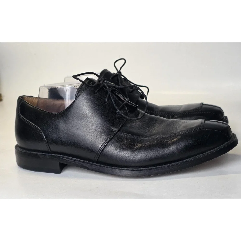 Florsheim Men's Dress Shoes Size‎ 11 D Black Leather Oxford Lace Up Classic